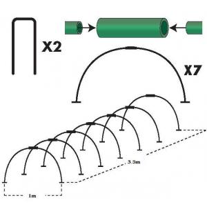 Folietunnel set